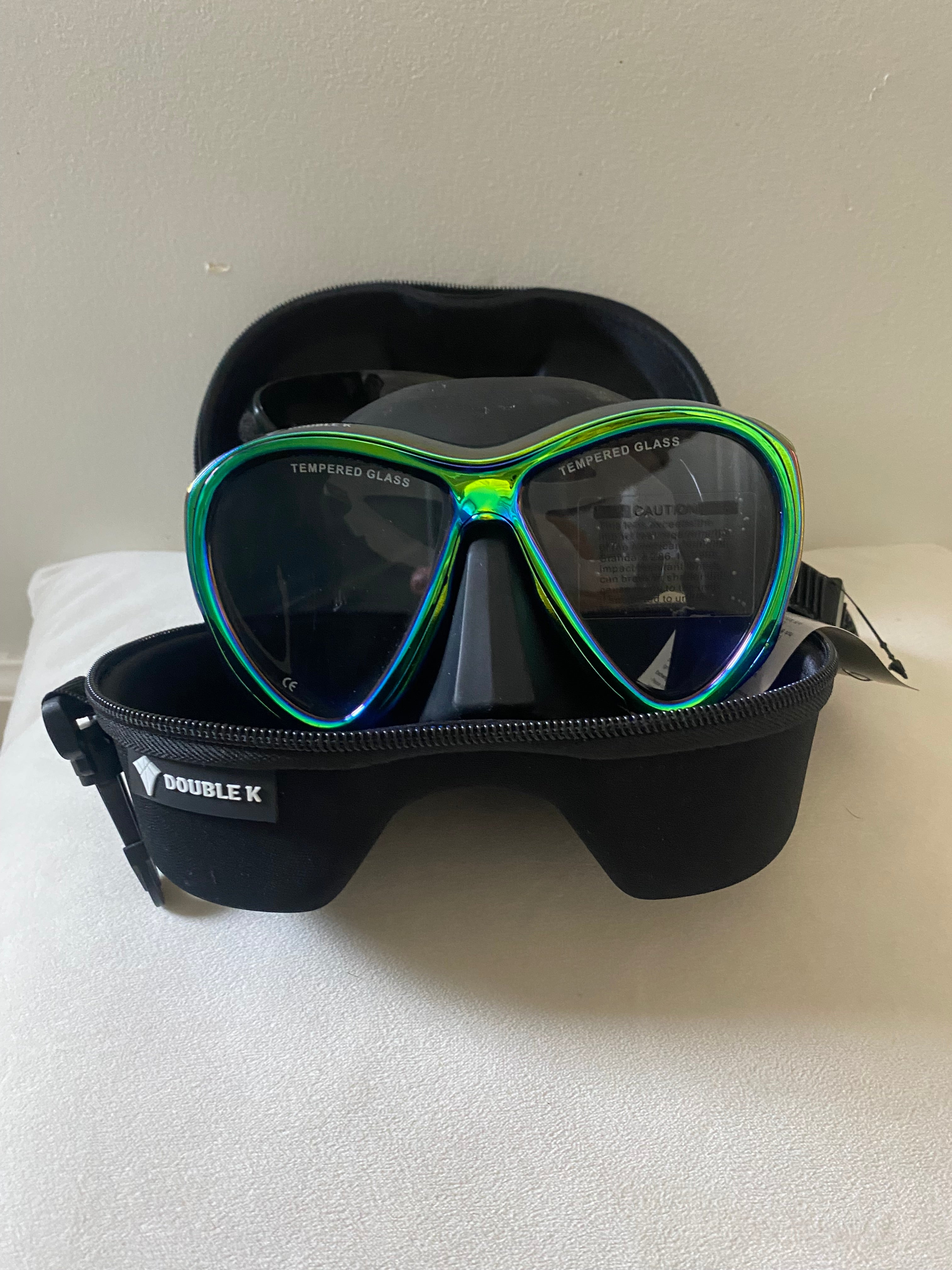 Double K Aurora Mask Blue+Blk