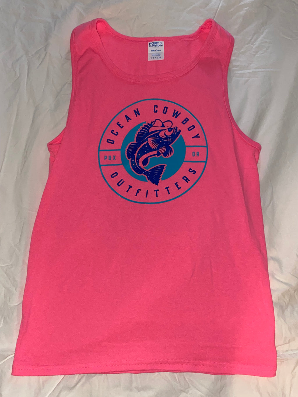 Ocean Cowboy Outfitters Printed Tank Top