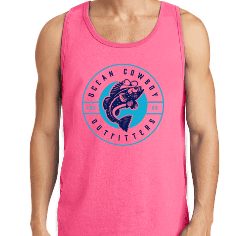 Ocean Cowboy Outfitters Printed Tank Top