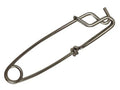 Highland 4.0 Inch Stainless Steel Tag Line Clip