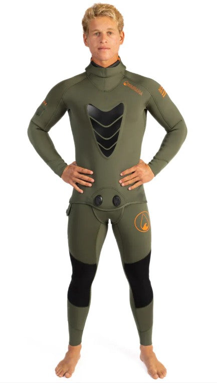 Waihana Men's Ranger Green Essentials Pro Wetsuit