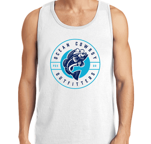 Ocean Cowboy Outfitters Printed Tank Top